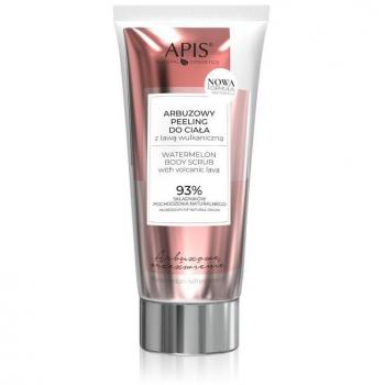 Exfoliante Corporal de Sandía con Lava Volcánica 200ml - 93% Ingredientes Naturales