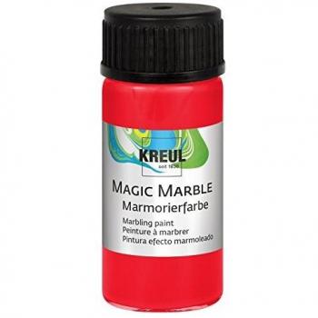 Pintura Marmoleada KREUL Magic Marble, Roja, 20 ml