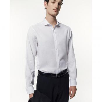 Camisa estructura estampada Sfera