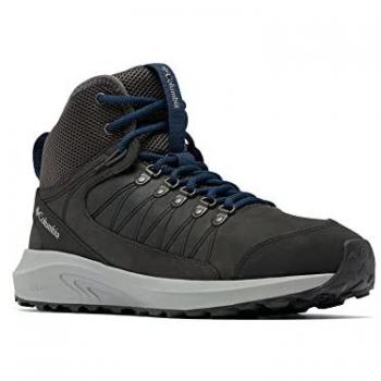 Columbia Botas De Senderismo Trailstorm™ Crest Mid Waterproof, color gris oscuro, impermeables, para hombre, talla 43 EU