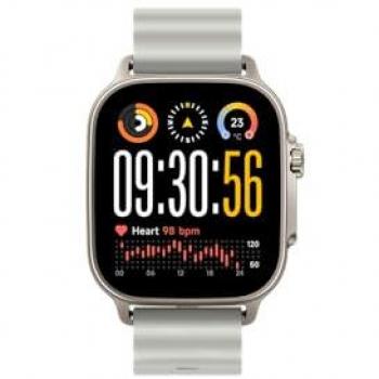 Smartwatch Realme Watch 5 Titanium Plata 42mm AMOLED GPS NFC IP68 SpO2 Pulsómetro