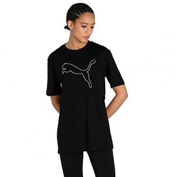 Camiseta Puma Her Mujer Manga Corta Negra - Talla S