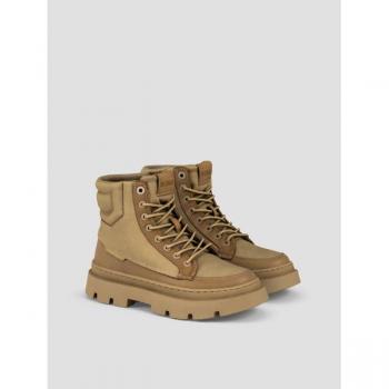 Björn Borg Women's Synthetic Leather Boots Kae Brown, Size 37