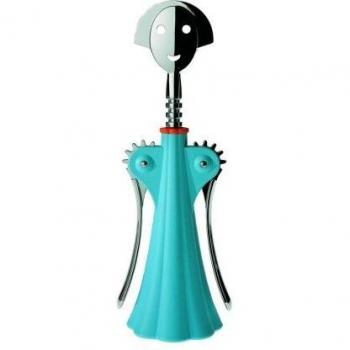 Alessi AAM01 AZ Anna G - Sacacorchos, color azul