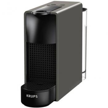 Krups Essenza Mini XN110B Cafetera de Cápsulas Nespresso, 0.6 L, 19 bar, 1310W, Gris Intenso