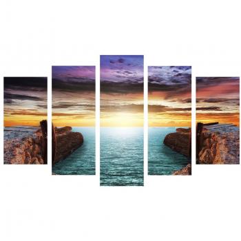 SuperStudio LO+DEMODA Ingresso Mare Vinilo Decorativo, Poliéster y paulonia, 2x100x60 cm