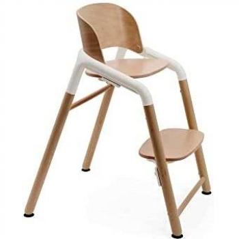 Bugaboo Giraffe Trona Evolutiva de Madera, Ajustable en 1 segundo, Fácil de Limpiar, Seguro y Robusto