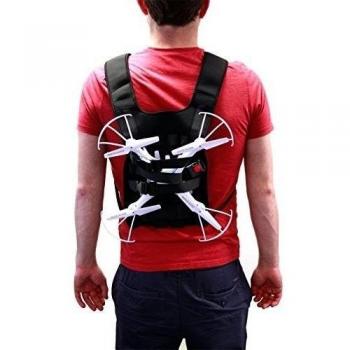DURAGADGET Mochila/Arnés Ajustable para tranporte de Dron Syma X5C Explorers 2.4G 4CH RC / X5C-1 / X8C Venture / X8C X8W / X8G