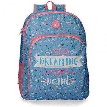 Roll Road Dreaming, Mochila Doble Compartimento, 44 cm, 19.6 liters, Azul