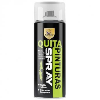 QUITAPINTURA MULTISUPERFICIE EN SPRAY 400ML - RÁPIDO Y EFICAZ, TRANSPARENTE, IDEAL PARA MADERA, METAL, VIDRIO, CERÁMICA Y