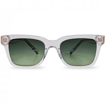 Messy Weekend DEAN Crystal Green Women’s Sunglasses Clear Size 52