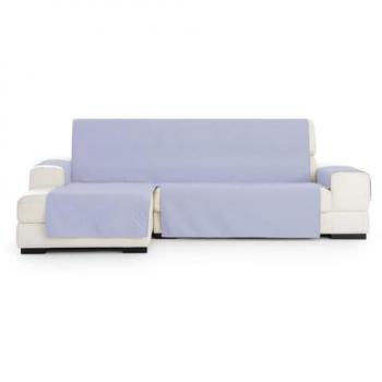 Funda para chaise longue de brazo corto izquierdo Eysa SILVER Azul 100 x 110 x 290 cm