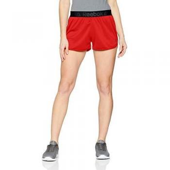 Reebok Wor Easy Short Pantalón Corto, Mujer, rebred, S