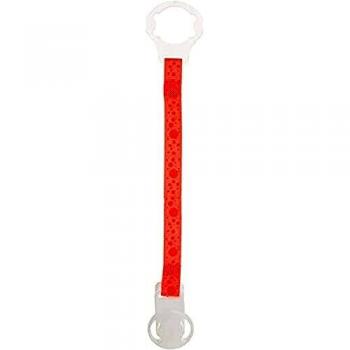 Twistshake 78100 - Cadena para chupete, color coral