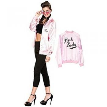 EUROCARNAVALES Disfraz de Pink Lady con Serigrafia - Mujer, S