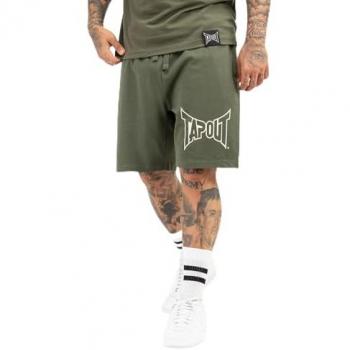 Shorts Básicos Tapout Lifestyle Verde Oliva para Hombre, Ajuste Regular