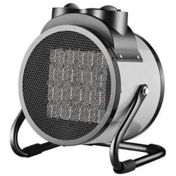 Termoventilador Cerámico PTC Industrial Gabon 3000W Negro con 3 Potencias y Termostato Regulable, Dimensiones 30x24,5x21 cm