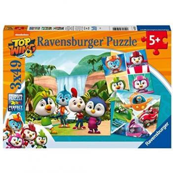 Puzzle Ravensburger Top Wing - Set de 3 Puzzles de 49 Piezas cada uno