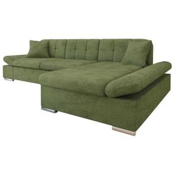 Sofá rinconero Comfivo 219, color fresa, dimensiones 278x151x76cm