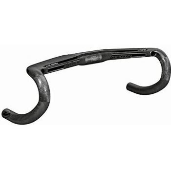 Manillar Vision Metron Aero Di2 de Carbono 31.8 mm Negro - 44 cm con Pasaje de Cables Integrado