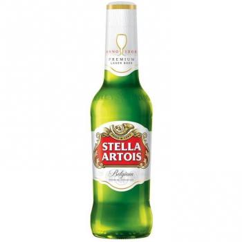 Cerveza Stella Artois Botella 330ml Caja de 24 Unidades