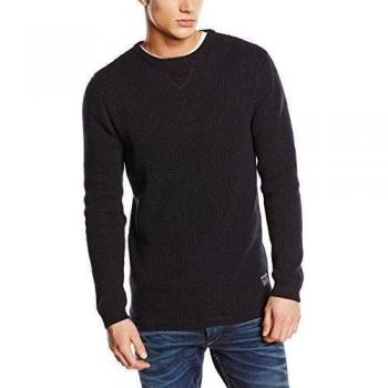Jack & Jones Jjcojames Knit Crewneck-Camiseta manga larga Hombre,    Bleu
