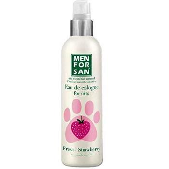 MENFORSAN Agua de Colonia Fresa para Gatos - 125 ml