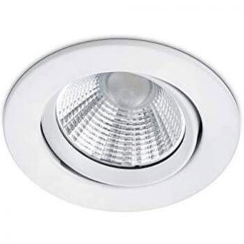Foco Empotrado LED Pamir Redondo 5,5W 345lm 3000K Blanco Mate IP23