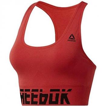 Reebok Wor Myt Smless Padded Bra Top, Mujer, rebred, XS