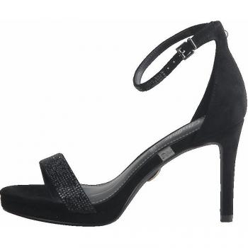 Buffalo Monroe 2 Women's Vegan High-Heel Sandals - Black
