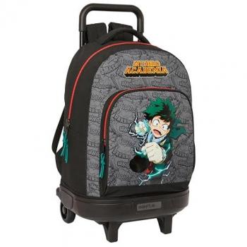 Safta My Hero Academia Trolley Compacto 45cm - Mochila Extraíble - Gran Capacidad - ANIME MANGA