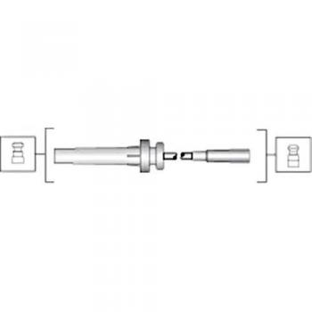 Juego de cables de encendido Magneti Marelli 941318111286 con bujías incluidas