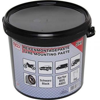 Pasta para Montaje de Neumáticos BGS Negra 5 kg
