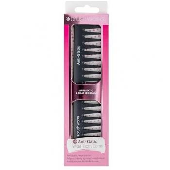 Peine Dientes Anchos Antiestático Brushworks 1ud 70 g