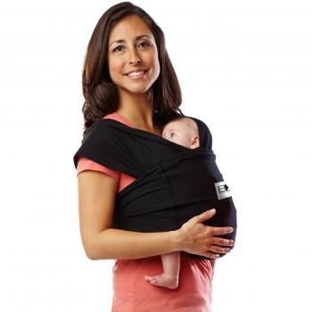 Baby K'tan Cotton Black Baby Carrier