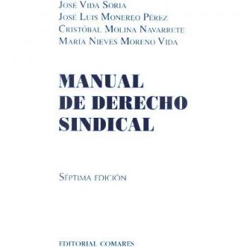 Manual de derecho sindical