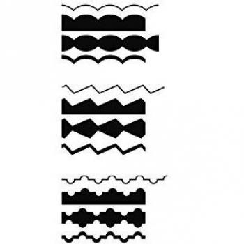 Set de 3 Tijeras de Cortes Ondulados Artemio Victoria