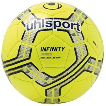 Uhlsport Infinity 290 Ultra Lite Soft Balones de Fútbol, Infantil, Amarillo