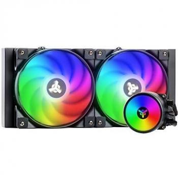 Disipador líquido Itek EVOLIQ 240 ARGB - 240 mm, SKT Universal, PWM, ARGB Mediante Controlador o MB