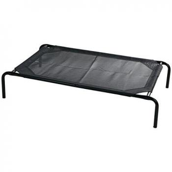 Kerbl Sofá para Perro de Vacaciones, 107 x 65 x 20 cm, Color Negro