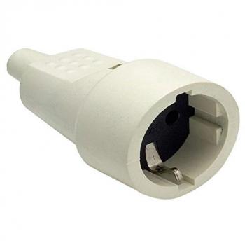 Base Móvil Aérea de Goma TT 16A-250V Blanco Famatel