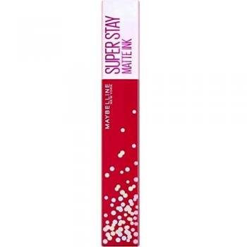 Maybelline New York, Matte Ink Birthday Collection, Acabado Mate, Larga duración hasta 16H, No transfiere, Tono 390 Life of the Party