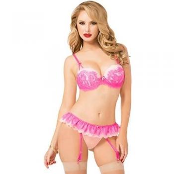 Seven'Til Midnight Lenceria, Color Rosa - 1 Lenceria
