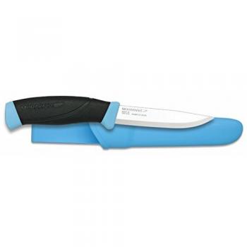Cuchillo MORAKNIV ABS. Color: AZUL. Hoja 10.3 cm