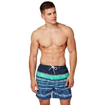 TOM TAILOR - Bañador - para hombre azul y verde S
