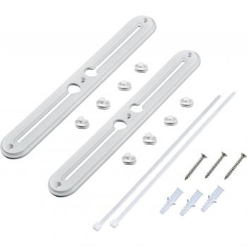 Soporte de Montaje en Pared Multifuncional STANSTAR para Enrutador, Almacenamiento Colgante, Fácil de Usar y Mantener tu Casa Limpia (2 Paquetes)