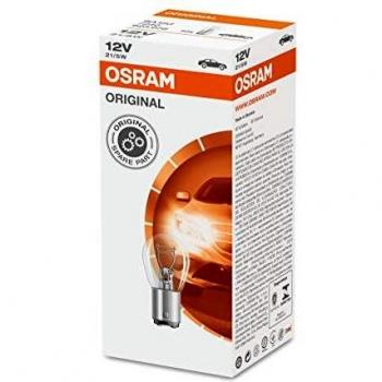 Osram 7240 Bombilla Ba15 D 12V 21/5W, Set de 10