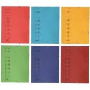 Carpeta elegante de cartón ELBA A4, 320g, 3 solapas, gris antracita