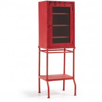 Kavehome Aparador Bound, metal rojo