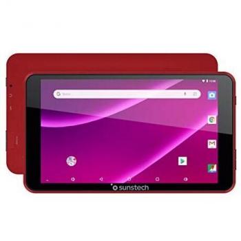 Sunstech TAB781 - Tablet de 7 HD con 8GB, Quad Core 1.2GHZ, Color Rojo